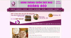 Desktop Screenshot of banhtrangcuonthitheo.info