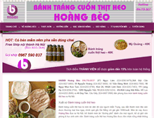 Tablet Screenshot of banhtrangcuonthitheo.info